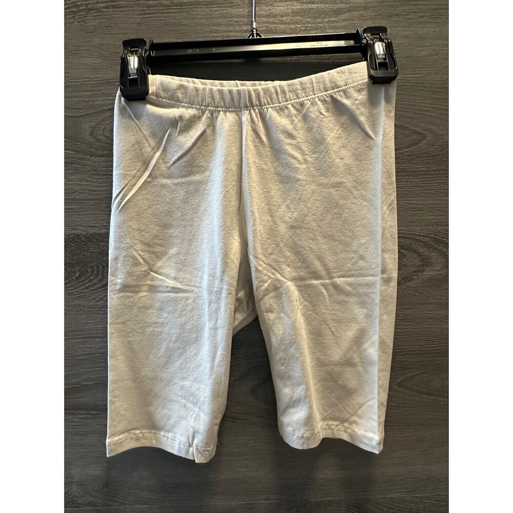 Biker shorts - longer length cream color (M)
